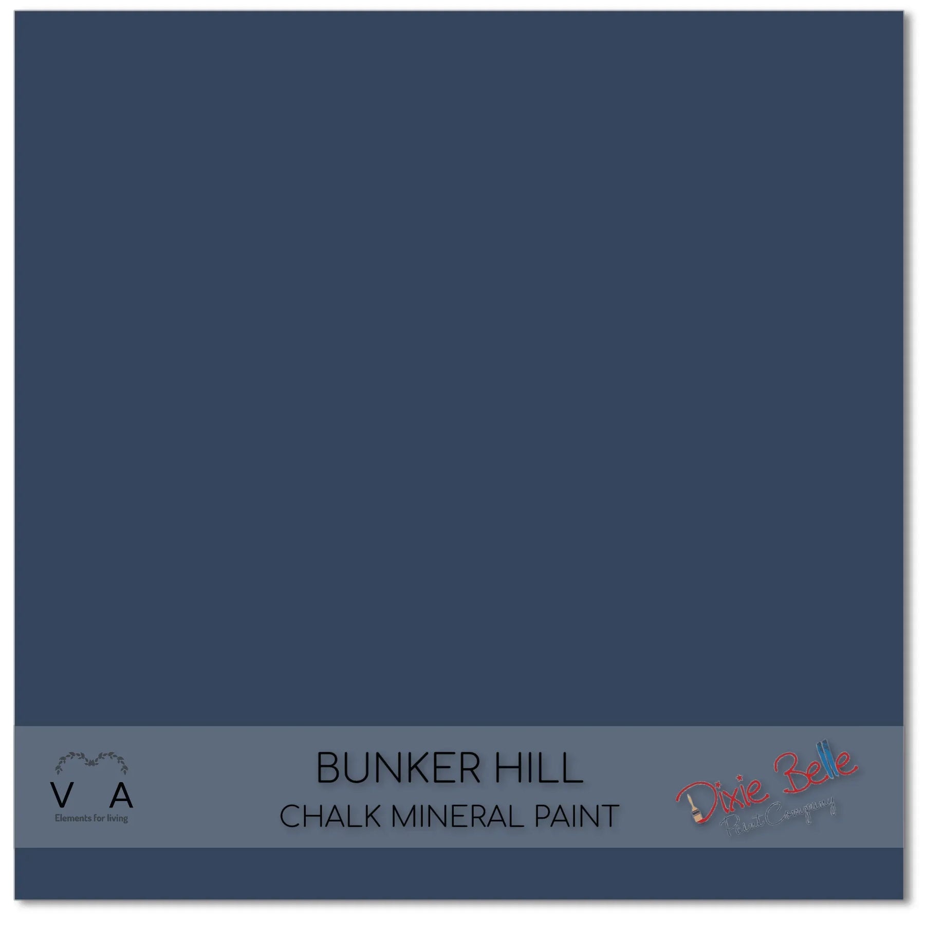 Bunker Blue Bunker Hill Blue Chalk Mineral Dixie Belle Paint Official UK Shop
