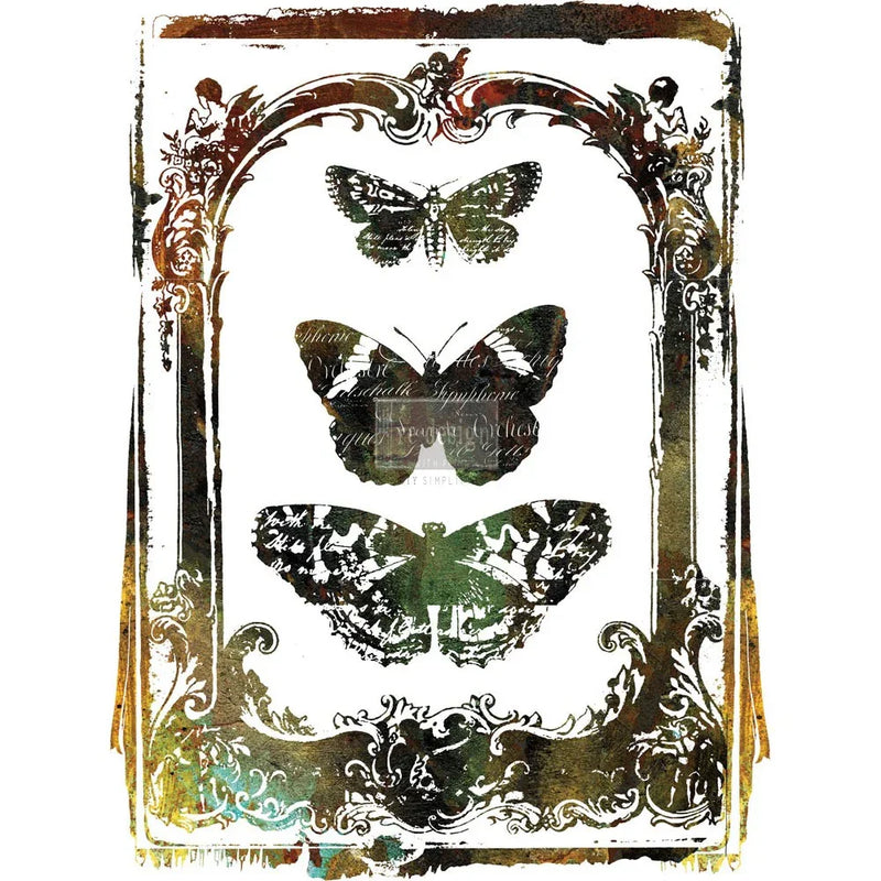 BUTTERFLY FRAME - Large Transfer - Redesign with Prima - 22