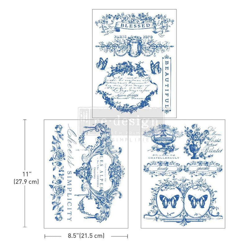 Lovely Labels - Midi Transfer Redesign with Prima UK - Fast Despatch