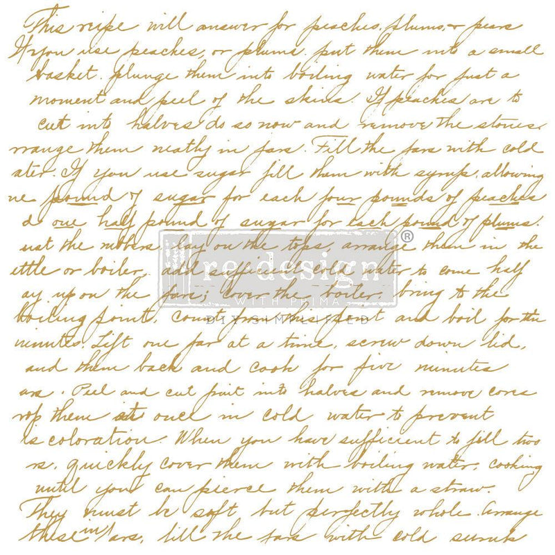 Sweet Notes | Maxi Transfer | Redesign with Prima UK